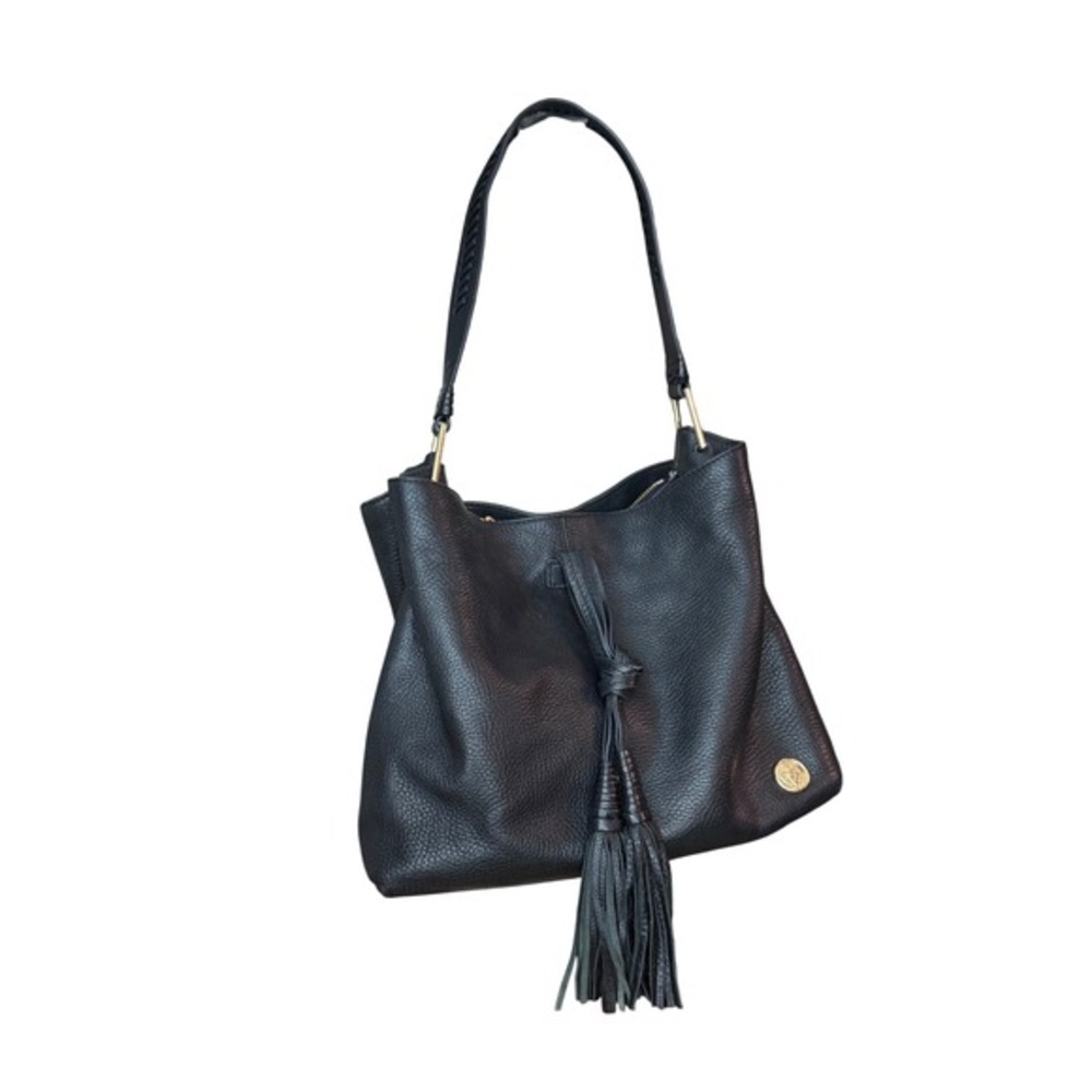 Vince‎ Camuto Taro Leather Hobo Black Slouchy purse Shoulder bag